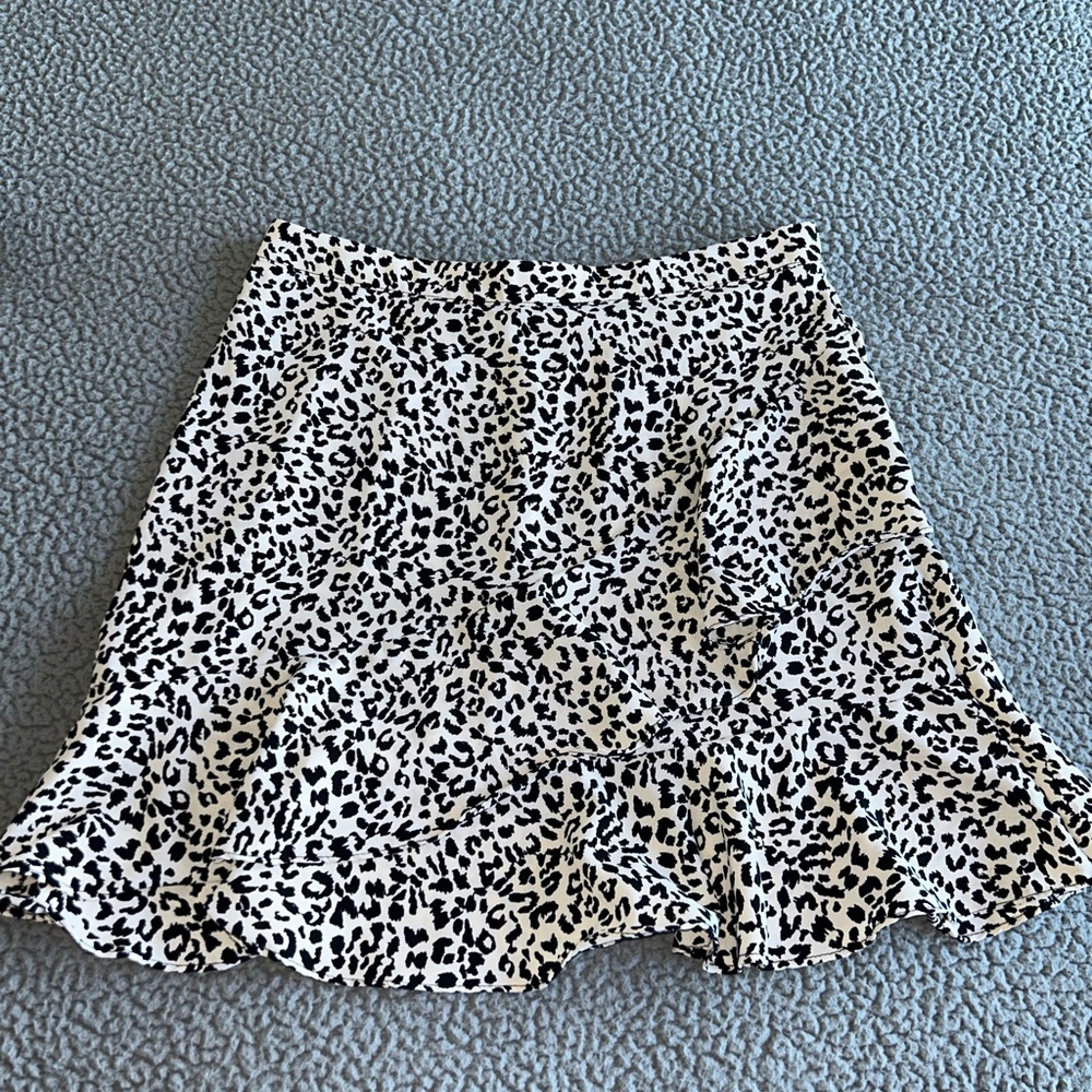 Alter’d State Leopard Print Skirt